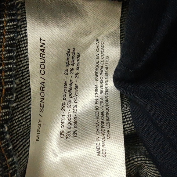 Skinnygirl Pull-On Mid-Rise Skinny Crop Jeans Injeanious Stretch Denim 12 Petite - Picture 7 of 14